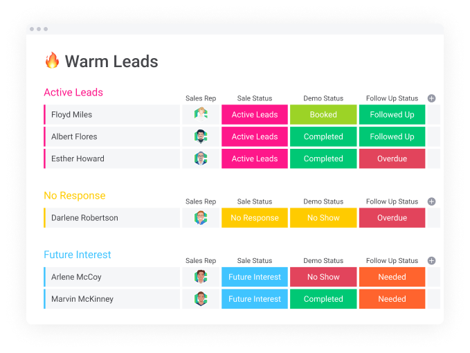 CarbonCRM Feature - Leads Pipepline