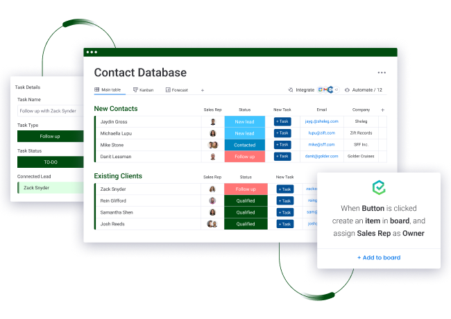 CarbonCRM for Staffing & Recruiting Contact Database